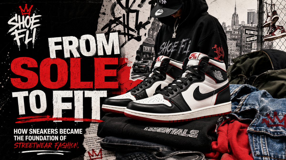 FROM SOLE TO FIT How Sneakers Became the Foundation of Streetwear Fashion