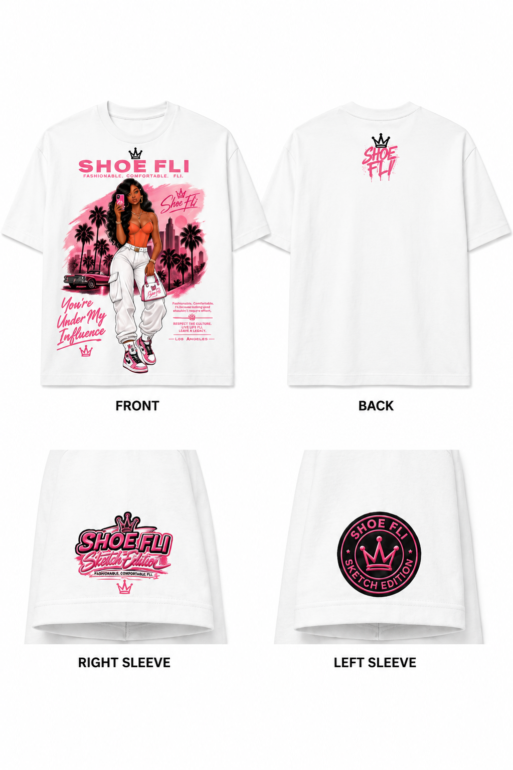Under The Influence Sketch Collection Graphic Tee