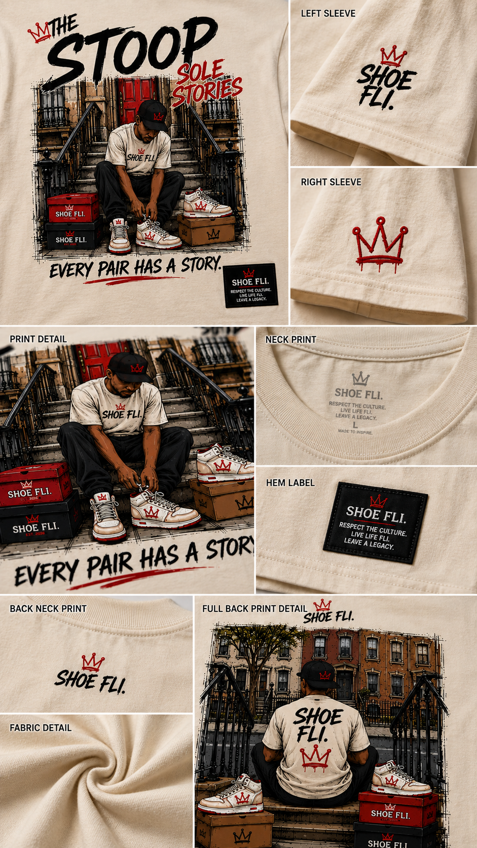 The Stoop Sketch Collection Graphic Tee