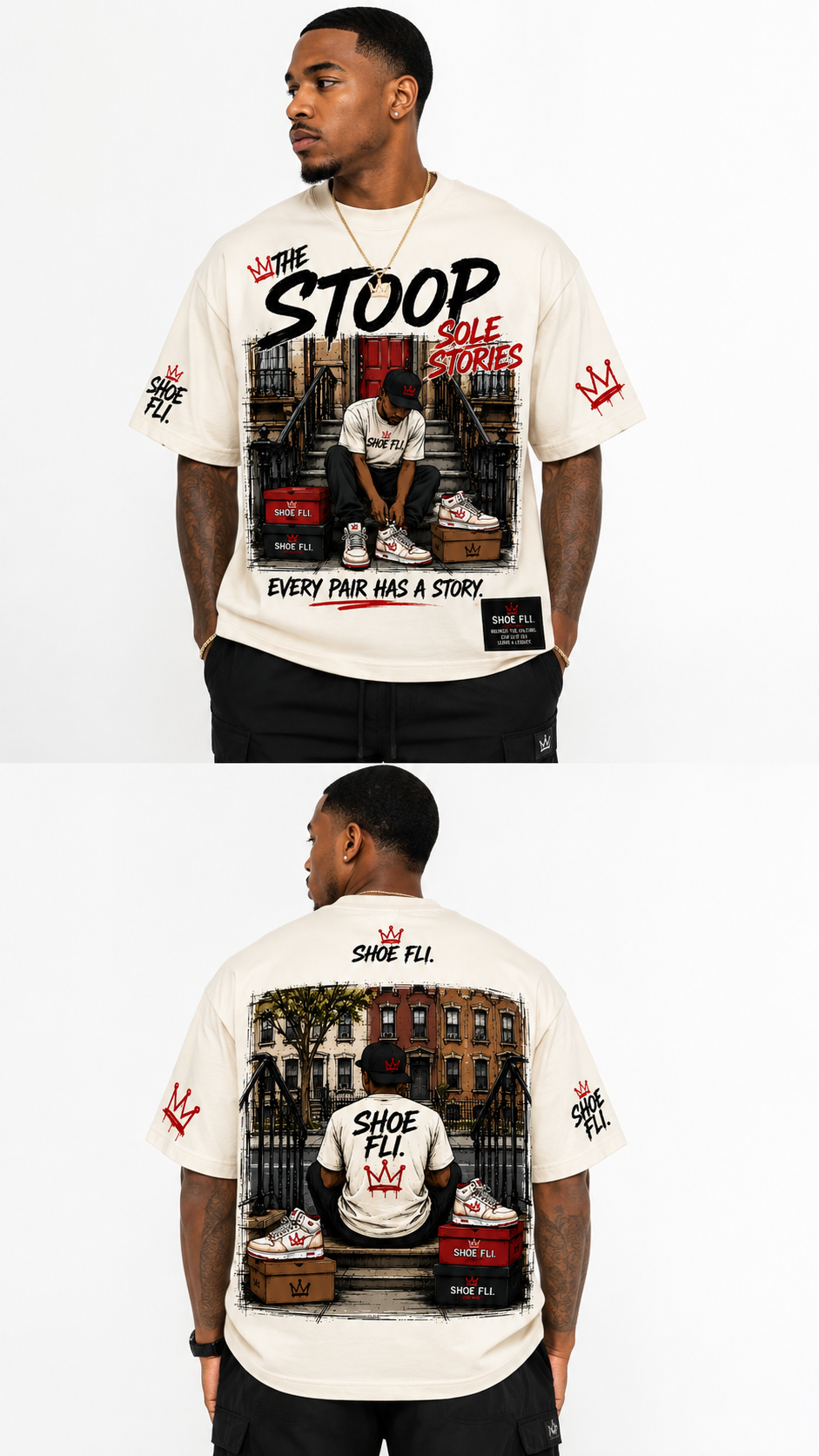 The Stoop Sketch Collection Graphic Tee