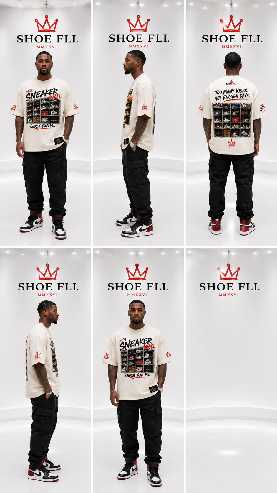 The Sneaker Wall Graphic Tee