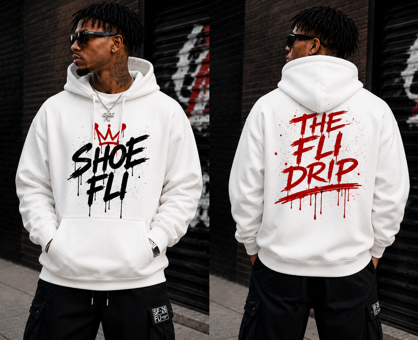 The FLI Drip Hoodie – Premium Heavyweight Streetwear Hoodie
