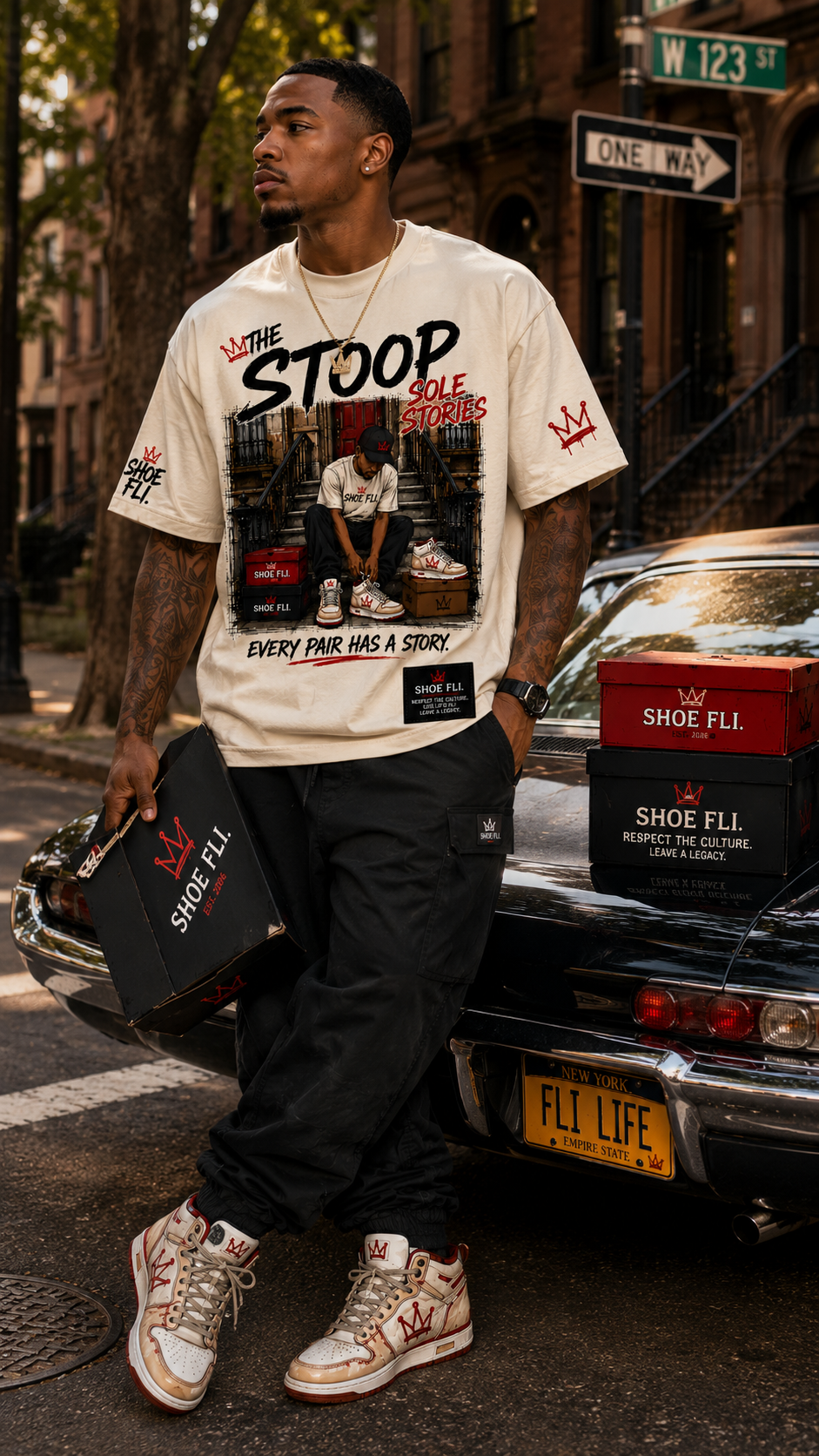 The Stoop Sketch Collection Graphic Tee