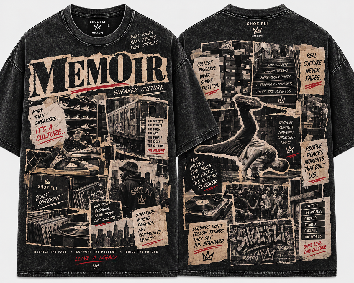 Memoir Men's Scrap Vintage Tee