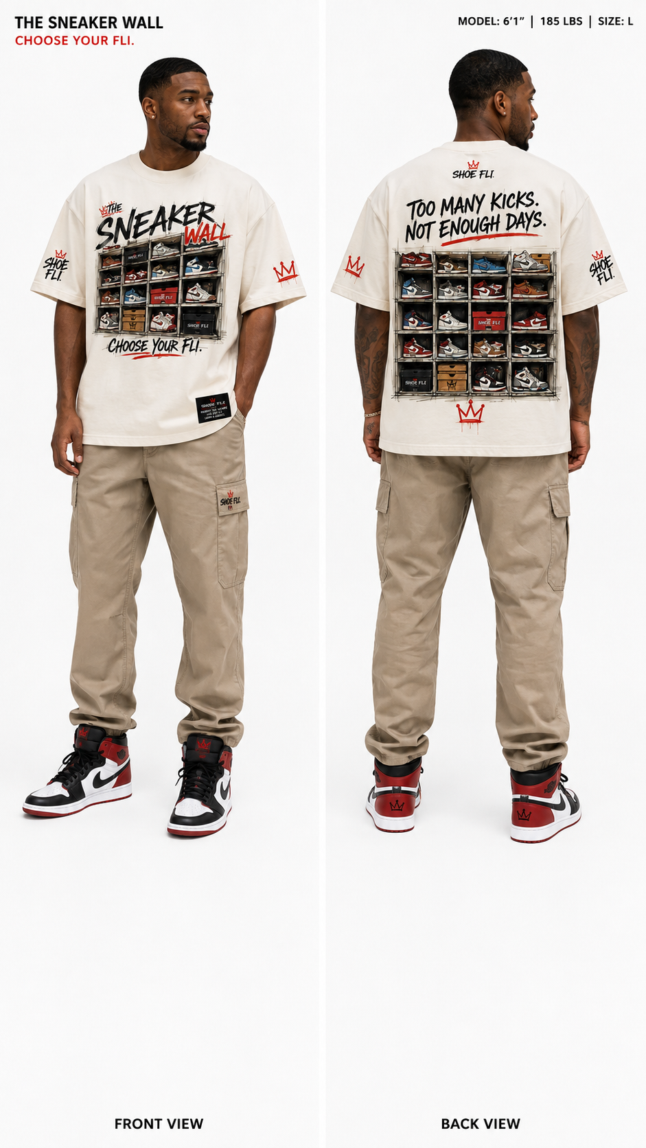 The Sneaker Wall Graphic Tee