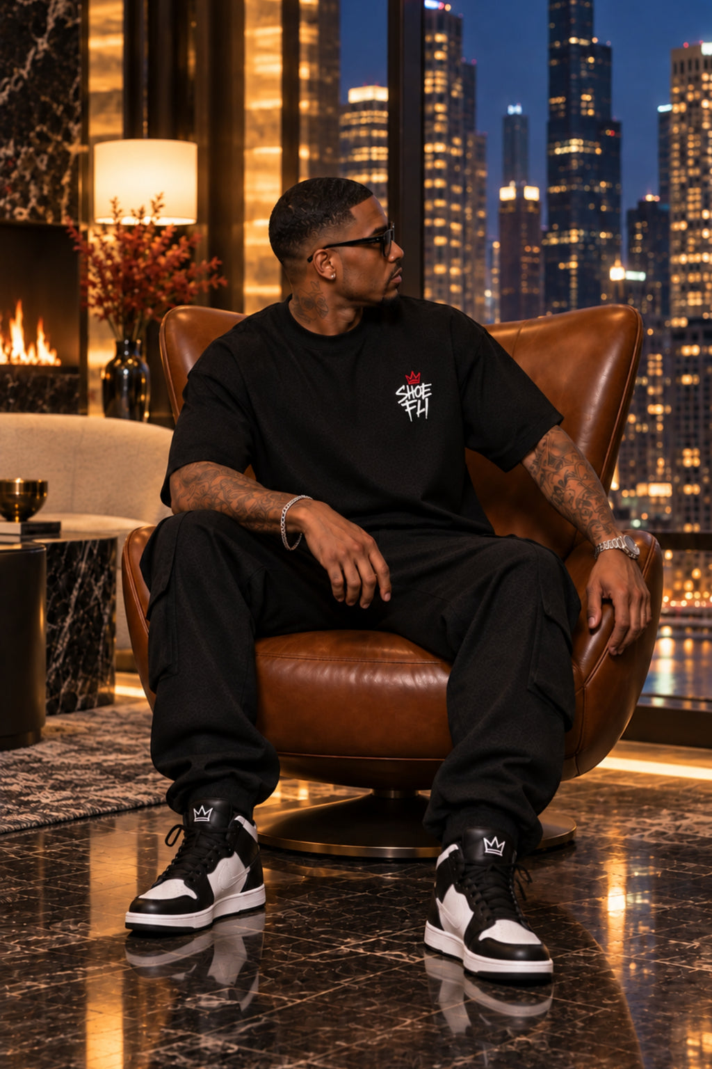 Left Chest Logo Tee