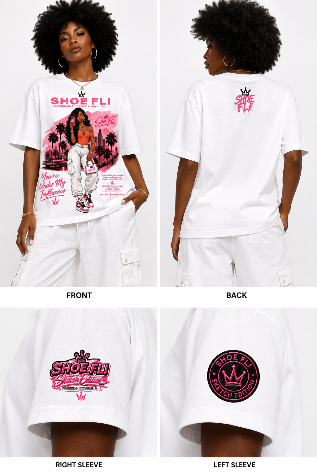 Under The Influence Sketch Collection Graphic Tee