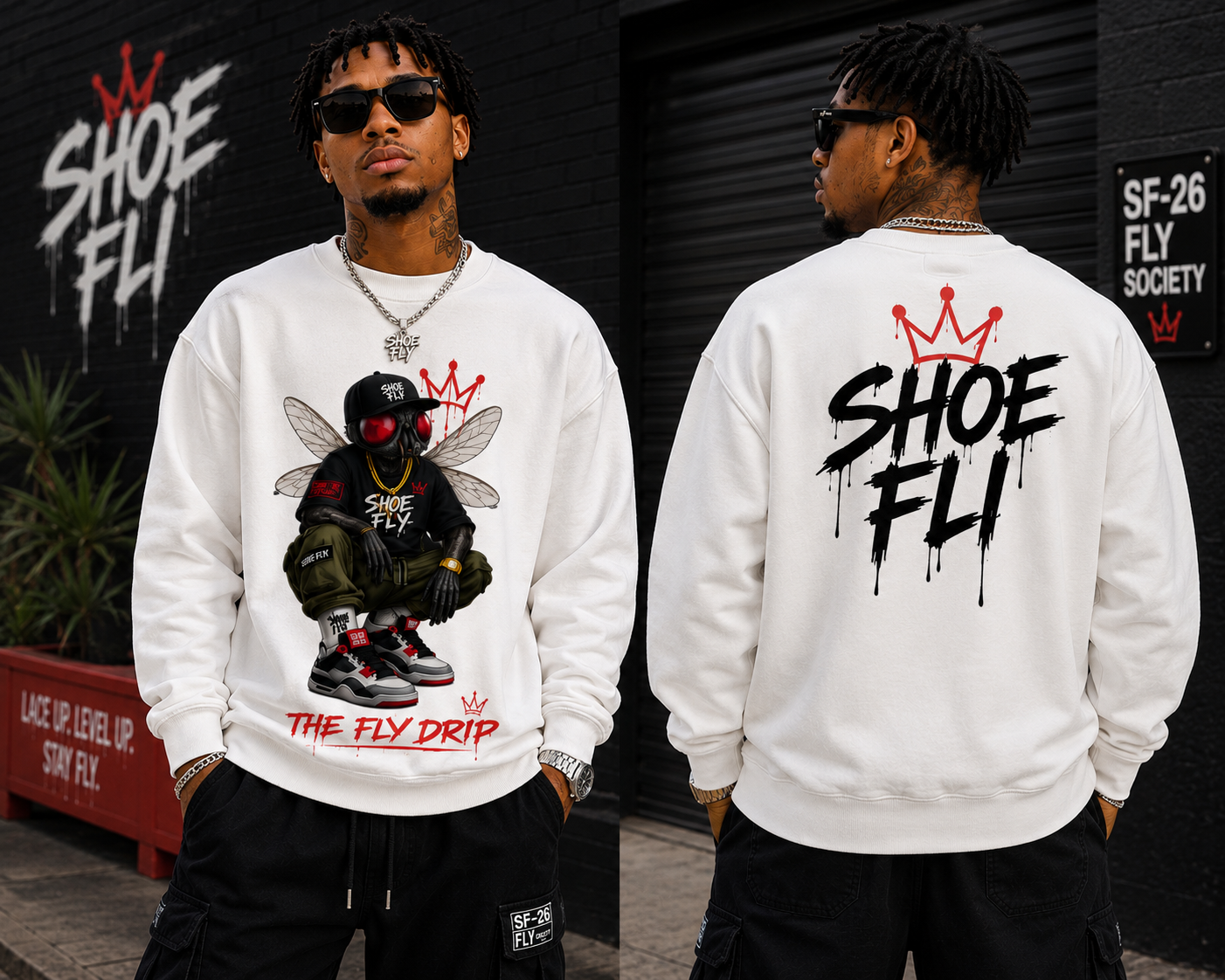 SHOE FLI Premium Heavyweight Graphic Sweater – Sneakerhead Edition