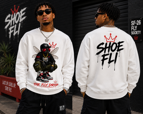 SHOE FLI Premium Heavyweight Graphic Signature Sweater  Sneakerhead Edition