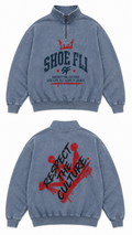 Shoe Fli Vintage Washed Fleece Sweater