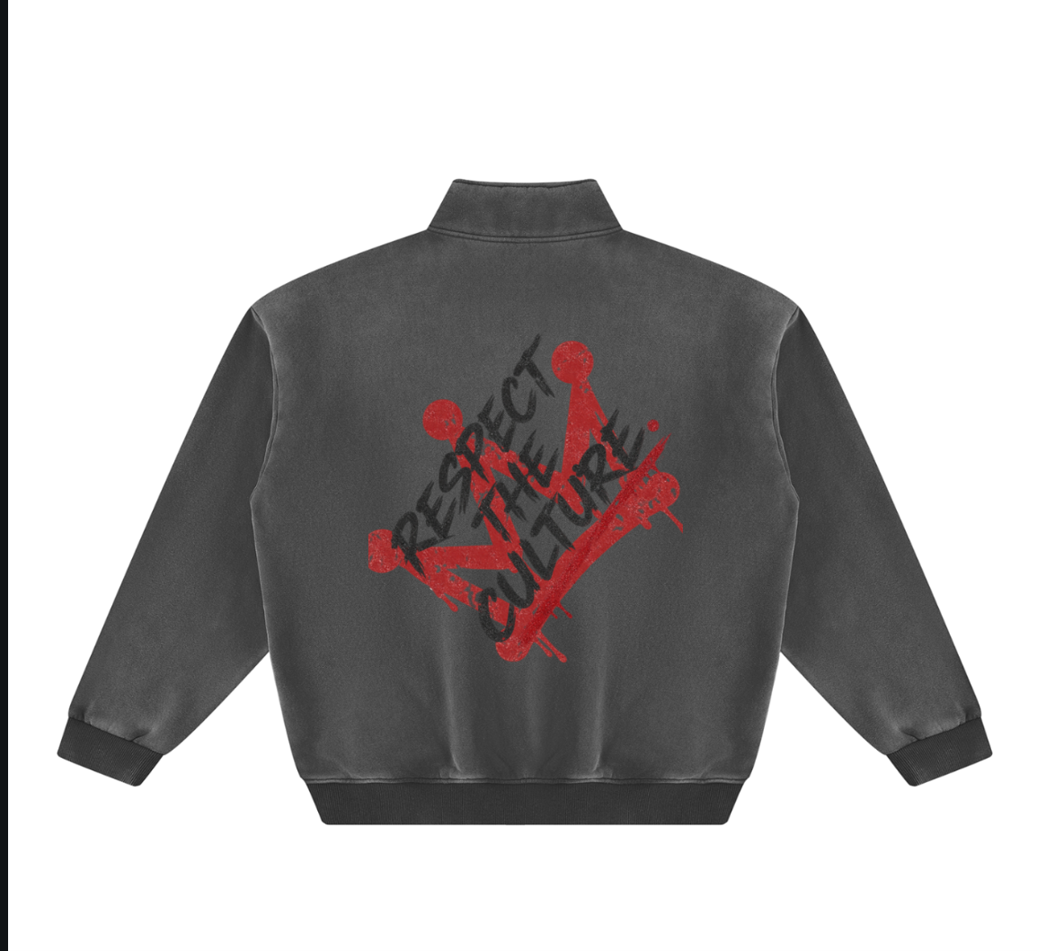 Shoe Fli Vintage Washed Fleece Sweater