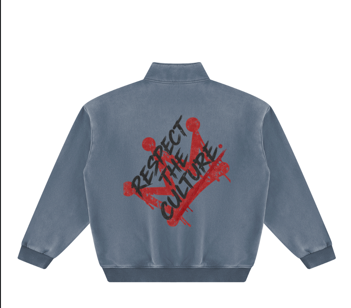 Shoe Fli Vintage Washed Fleece Sweater