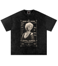 Etta James Snow Washed Oversized Cotton T-Shirt