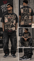 Memoir Men's Scrap Vintage Tee