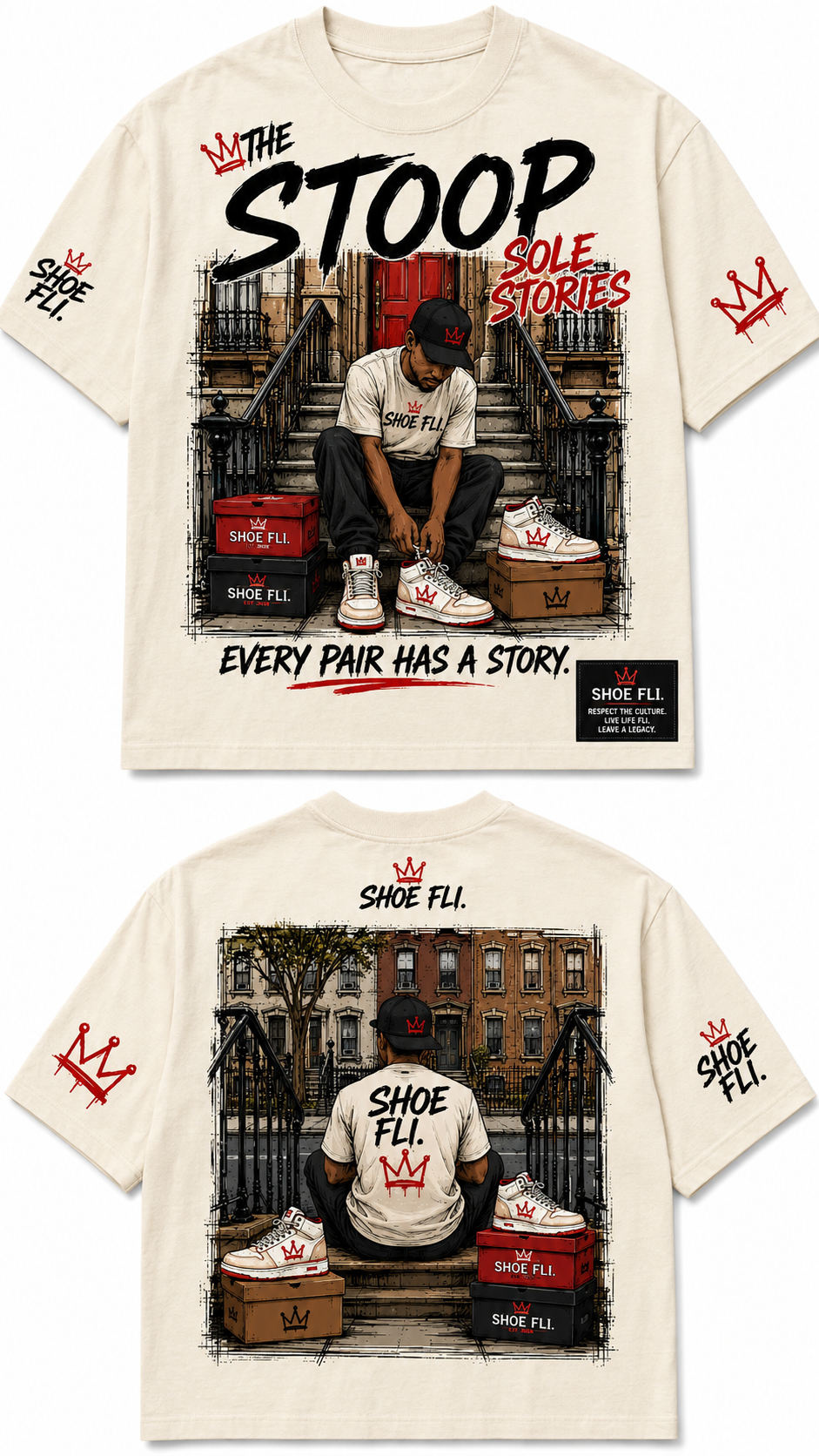 The Stoop Sketch Collection Graphic Tee