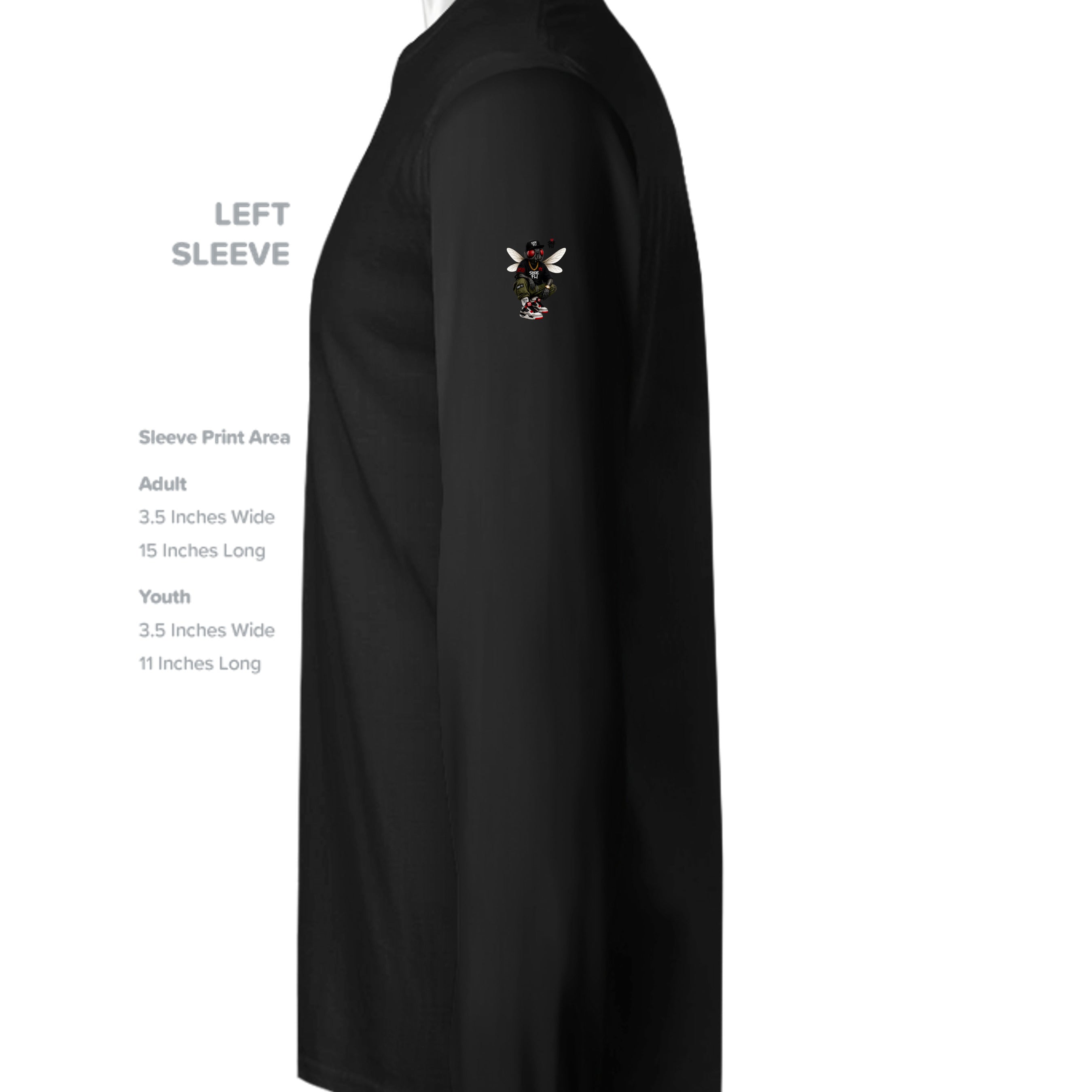 BLACK - F260 - SLEEVE_LEFT