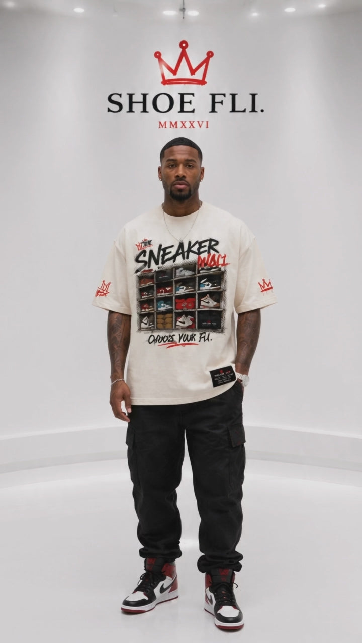 The Sneaker Wall Graphic Tee